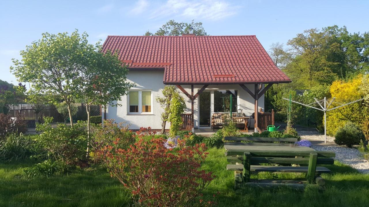 Domek Nad Jeziorem Bystrzyna Świdwin エクステリア 写真