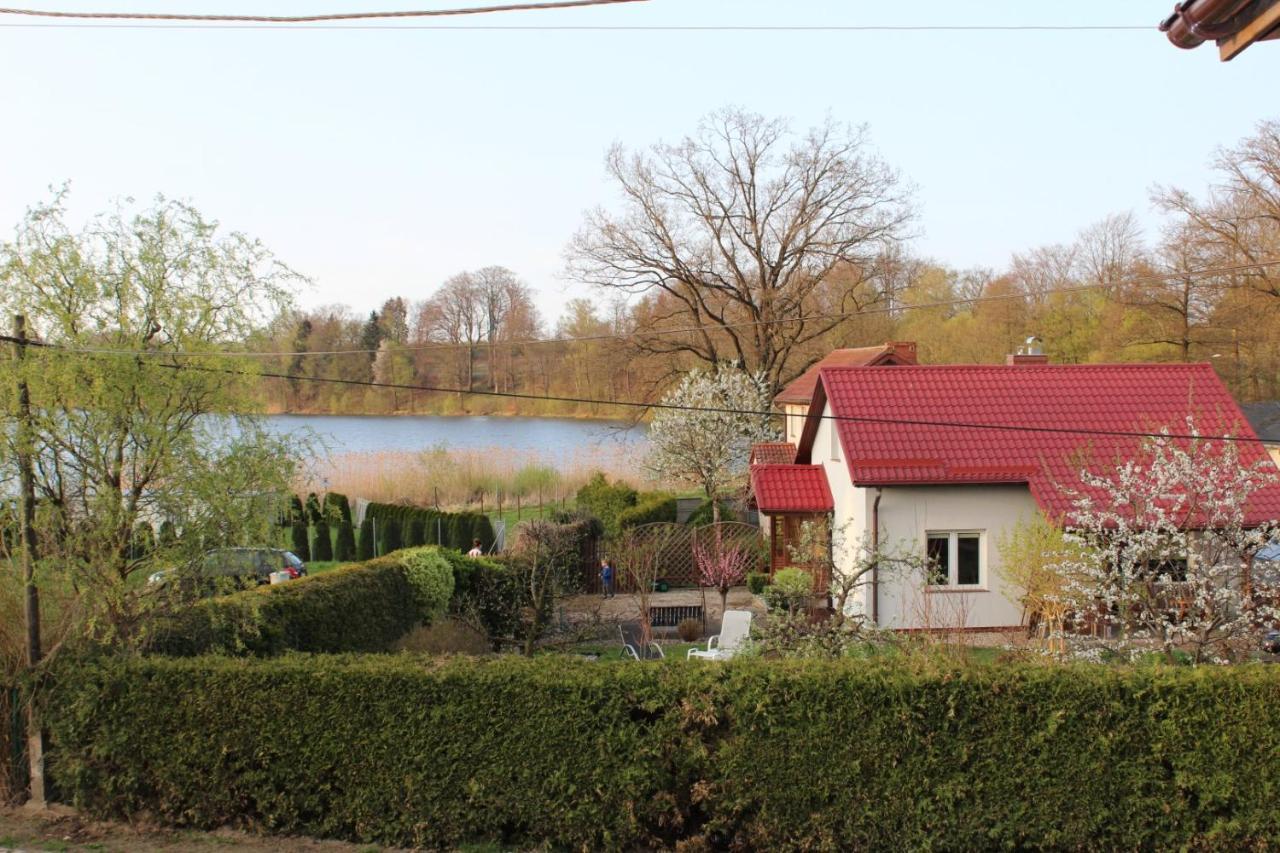 Domek Nad Jeziorem Bystrzyna Świdwin エクステリア 写真